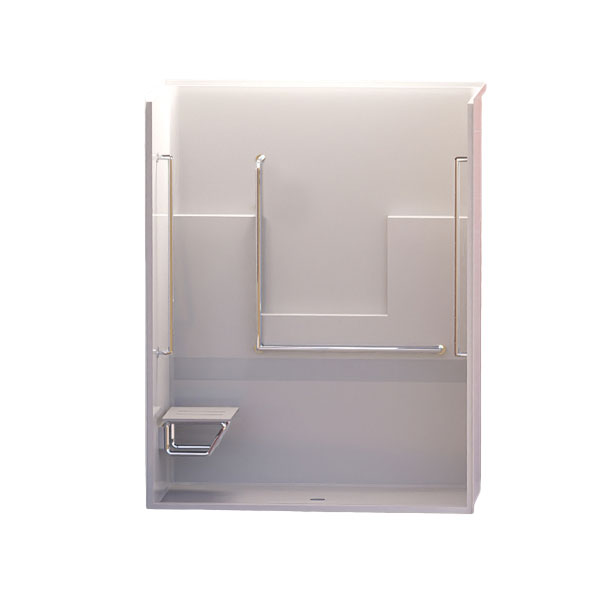 62″ x 38″ Accessible Shower Stall